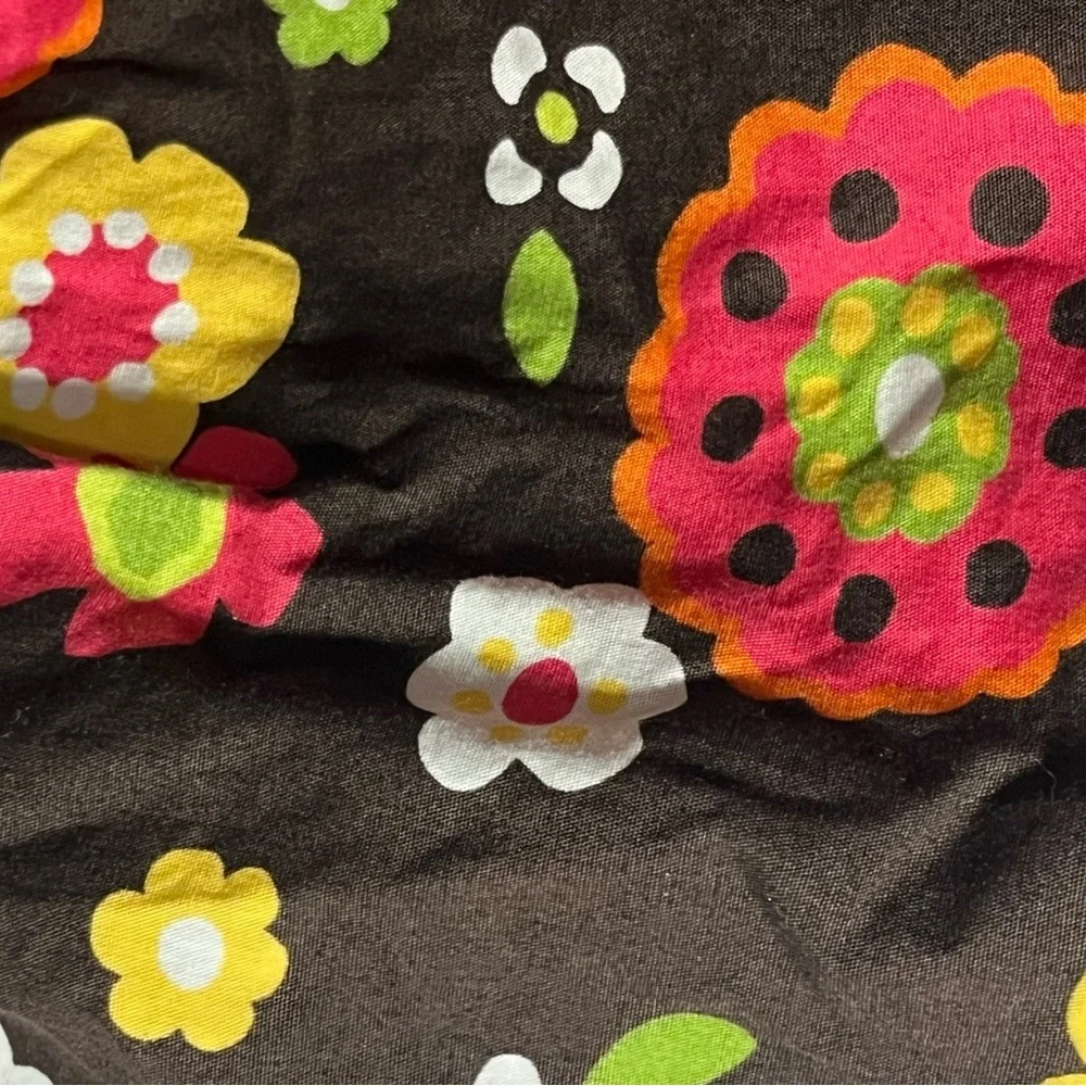Gymboree Brown Summer‎ Dress with Flowers Size 12-18 Months